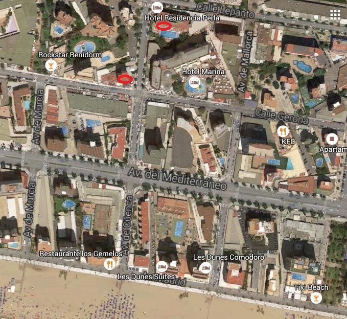 Apartamentos Niza Benidorm Ruang foto